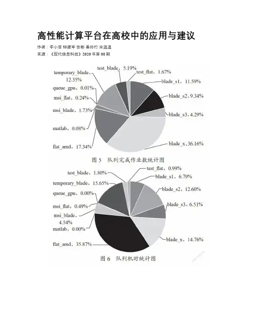 高性能计算平台在高校中的应用与建议
