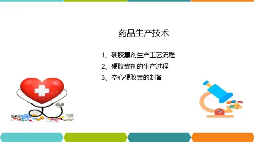 药物制剂生产装备—胶囊生产装备