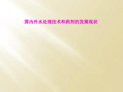 国内外水处理技术和药剂的发展现状