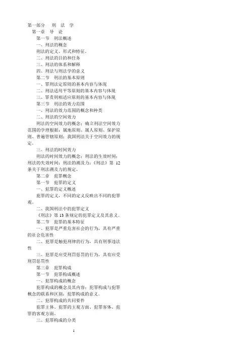 刑  法  学