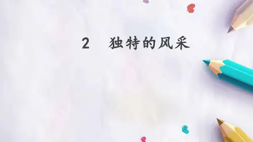 广西美术出版社初中七年级下册美术：2  独特的风采