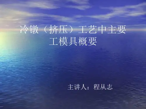 冷镦(挤压)工艺中主要工模具概要