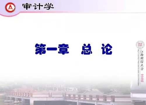 第一章 总论 审计学课件