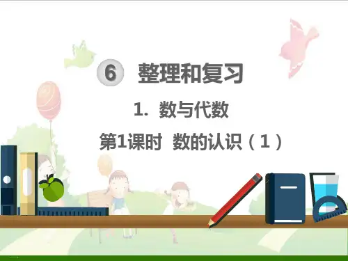 六年级下数学_整理和复习数与代数数的认识PPT教学课件