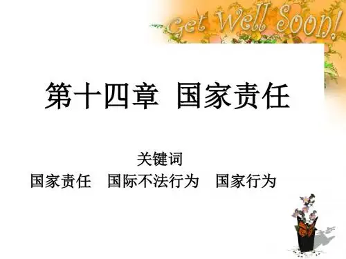 第十四章 国家责任