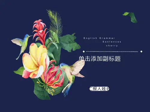 英语句子种类