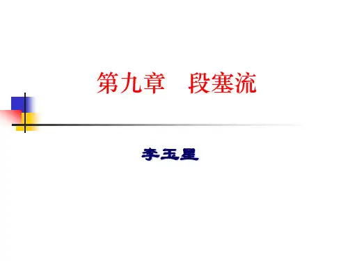 第九章-段塞流