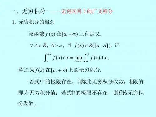 微积分学广义积分敛散性判别01429