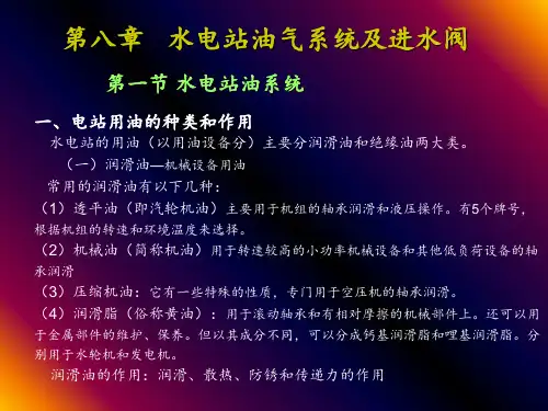 水电站油系统 ppt课件