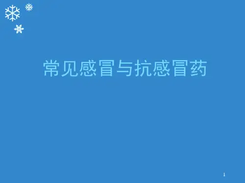 常见感冒与抗感冒药ppt课件