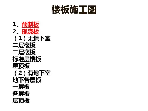 板的结构识图