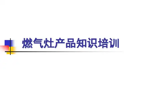 燃气灶培训资料