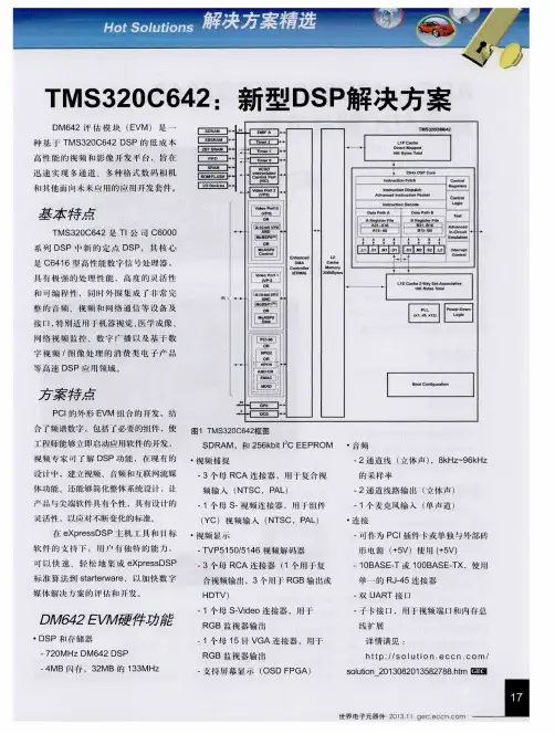 TMS320C642：新型DSP解决方案