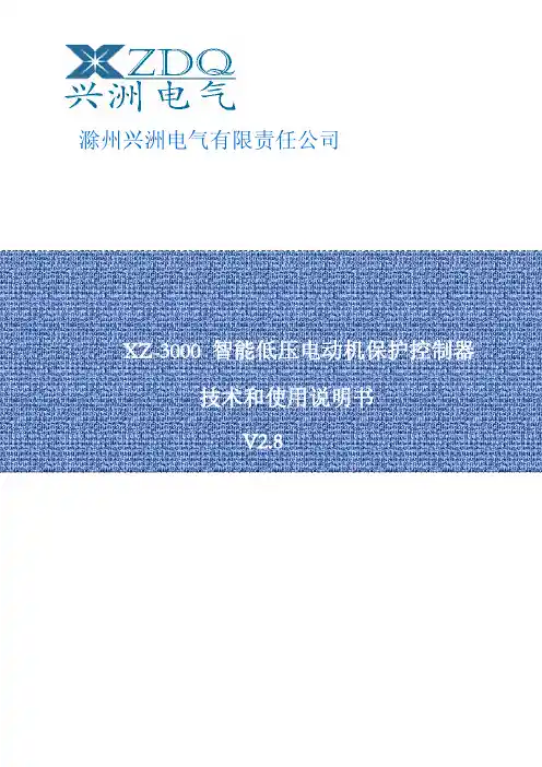 XZ-3000技术和使用说明书V2.8