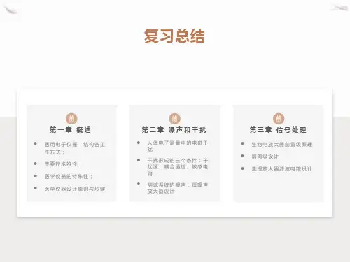 现代医学电子仪器原理与设计课件第二版第五章