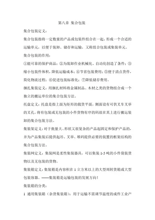 集合包装定义