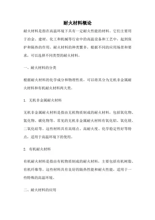 耐火材料概论