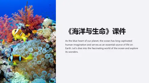 《海洋与生命》课件