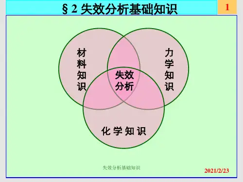 失效分析基础知识