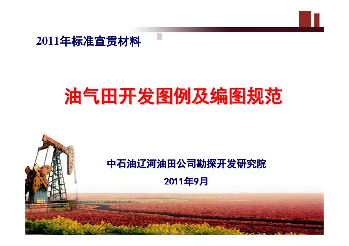 油气田开发图例及编图标准示范多媒体(pdf 53页)