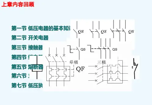第二章电器控制线路基本规律