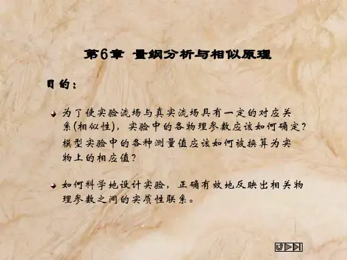 华中科技大学 流体力学第六章_1