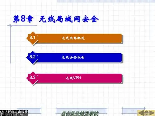 第8章 无线局域网安全
