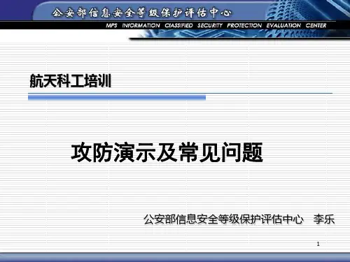 攻防演示及常见问题