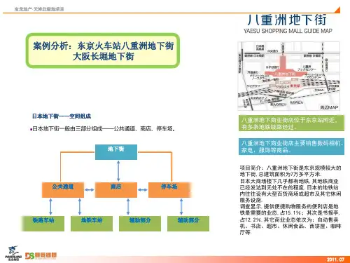 日本东京八重州地下商业街