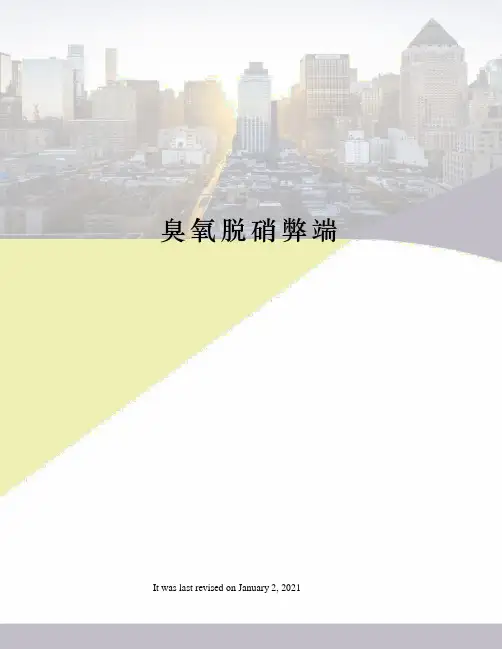 臭氧脱硝弊端