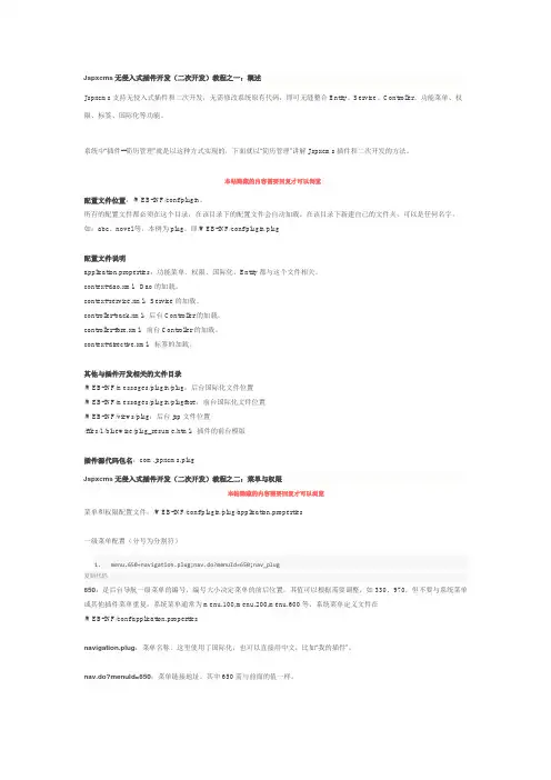 二次开发文档