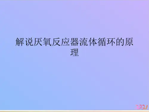 解说厌氧反应器流体循环的原理2021专用PPT