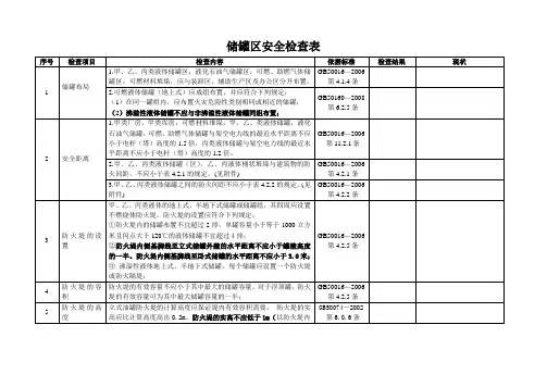 (精选文档)储油罐安全检查表