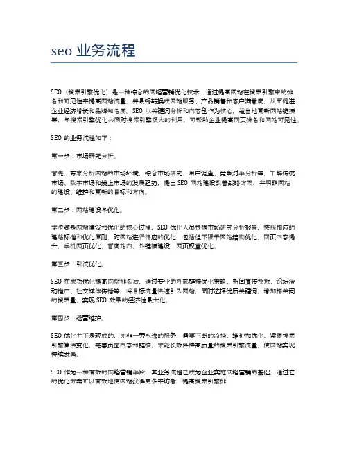 seo业务流程
