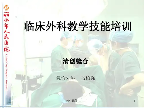 清创缝合完整版  ppt课件