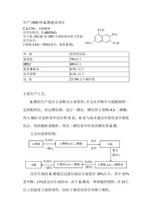 K酸资料