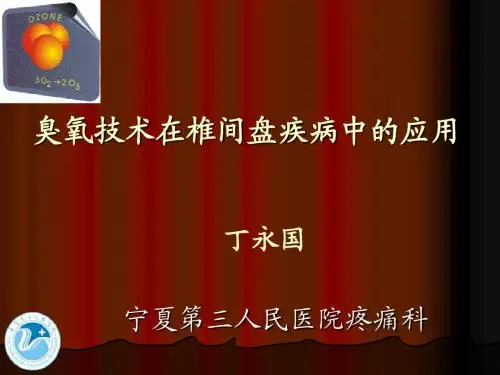 臭氧技术在椎间盘疾病中的应用 (2)