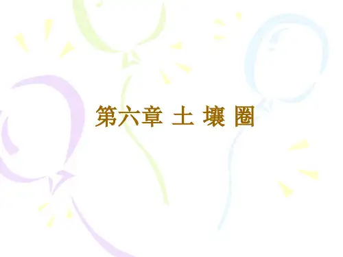第六章土壤
