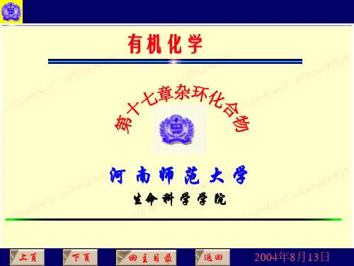 第十七章杂环化合物