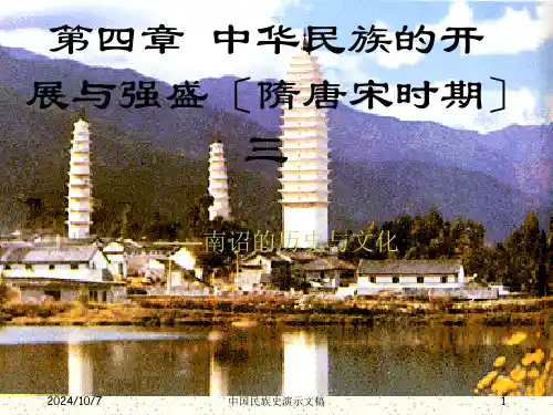 中国民族史第四章 中华民族的发展与强盛(隋唐宋时期)