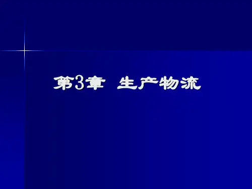 生产物流管理知识