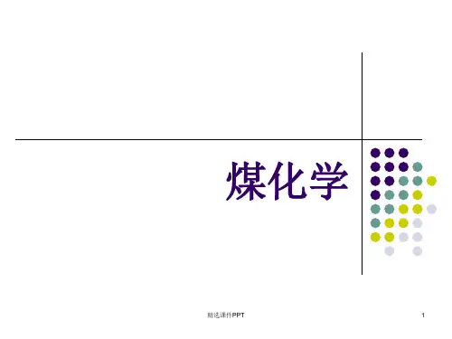 煤化学PPT课件