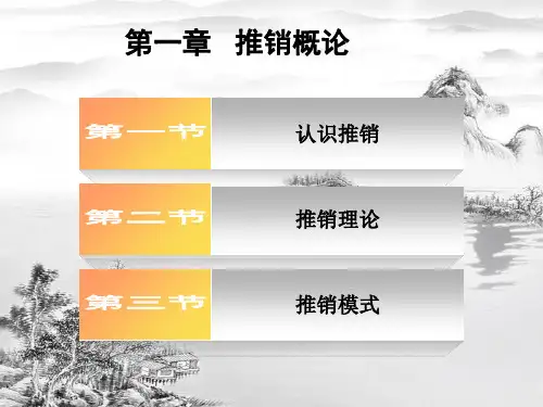 第一章-推销概论ppt课件(全)