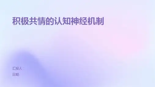 积极共情的认知神经机制