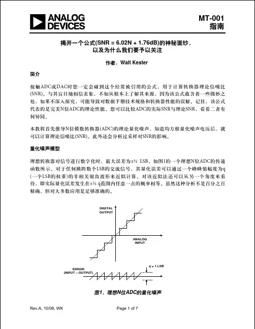 量化噪声