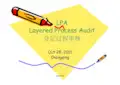 LPA Layered Process Audit分层过程审核