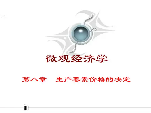 高鸿业微观经济学_第8章PPT精品文档51页