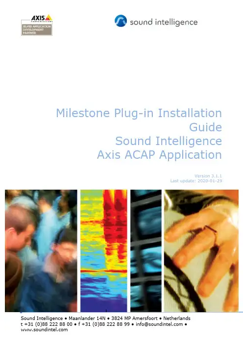 Sound Intelligence Axis ACAP Application Version 3