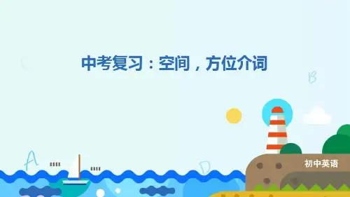 中考英语专题复习：空间,方位介词