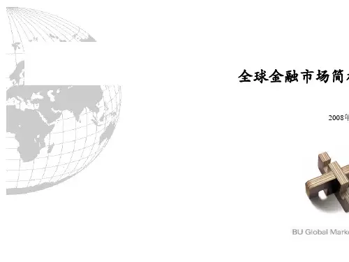 全球金融市场分析PPT(30张)
